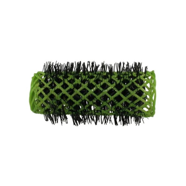Swiss Brush Rollers Green 25mm 6pk