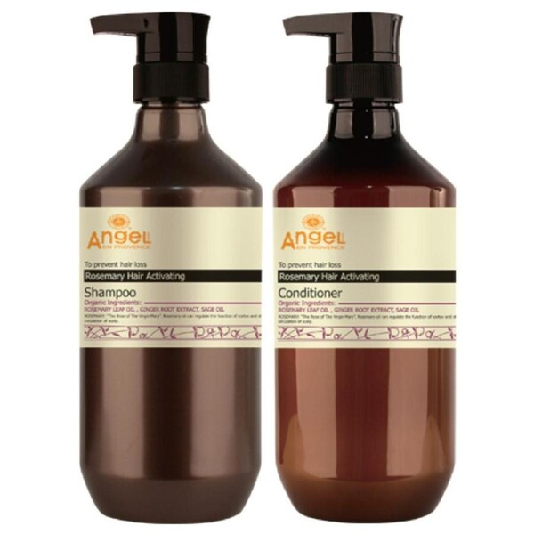 Angel En Provence Rosemary Hair Activating Shampoo & Conditioner 400ml DUO