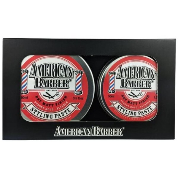 American Barber Styling Paste Duo Pack 50ml & 100ml