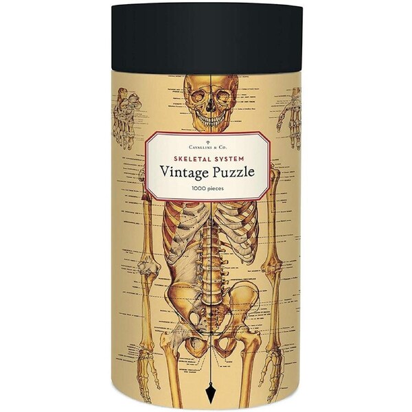 Cavallini - Skeletal System Puzzle 1000pc