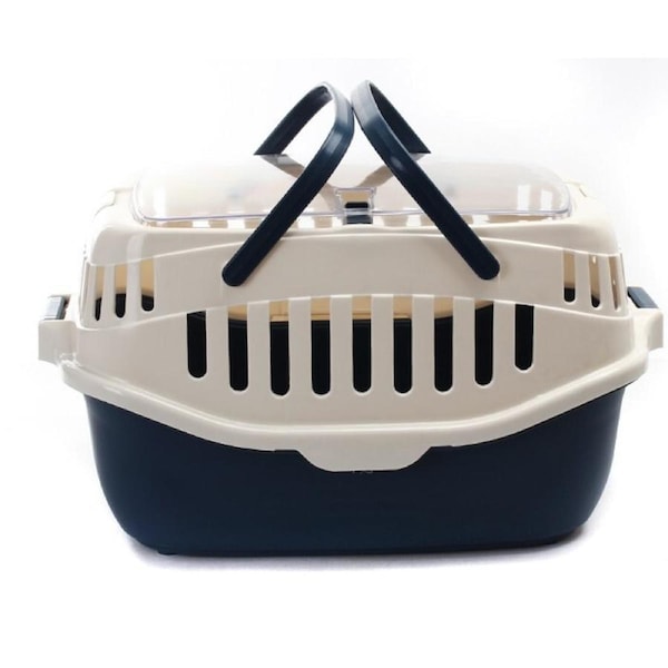 YES4PETS Medium Dog Cat Crate Pet Rabbit Guinea Pig Ferret Carrier Cage With Mat-Pink