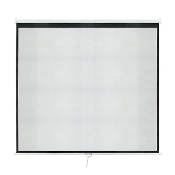 100 Inch 16:9 Manual Pull Down Outdoor Projector Projection Screen Theater Movie