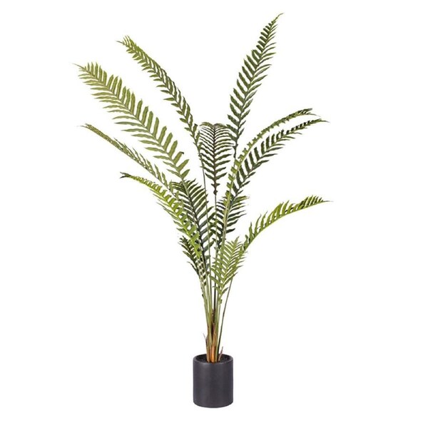 SOGA 240cm Artificial Green Rogue Hares Foot Fern Tree Fake Tropical Indoor Plant Home Office Decor