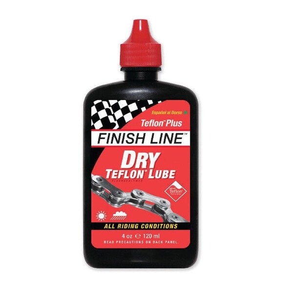Finish Line Bike Bicycle (Dg) Dry Lube (Teflon +) 4 Oz