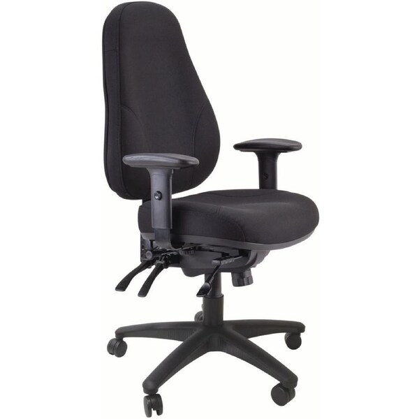 BURO PERSONA 24/7 With Arms Black