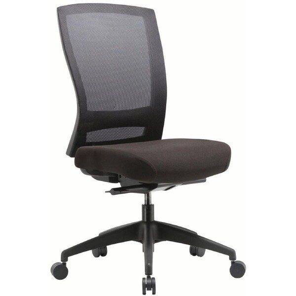 Buro Mentor Chair No Arms Black