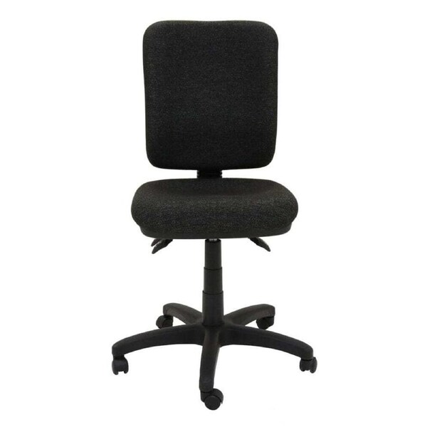 RAPIDLINE HIGH BACK TASK CHAIR 3 Lever Charcoal Fabric Seat and Back