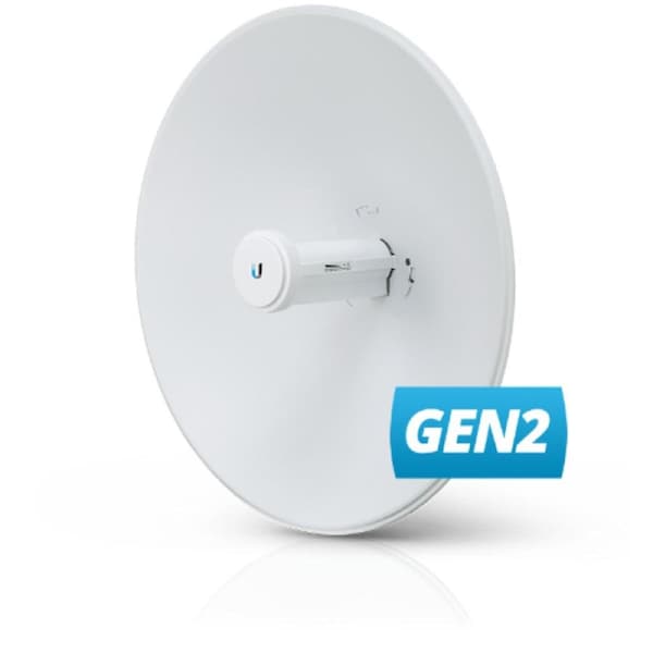 UBIQUITI PowerBeam 5AC Gen2 25dBi 5GHz 802.11ac 2x2 MIMO Antenna, 25+ km