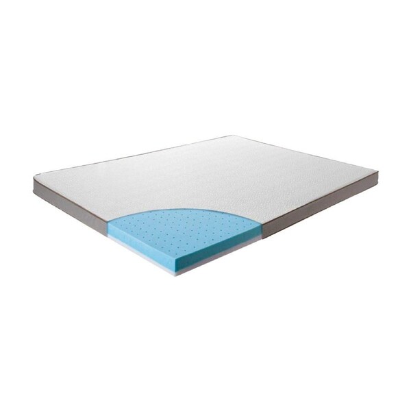Queen Cooling Gel Memory Foam Mattress Topper – CertiPUR-US® Certified Foam