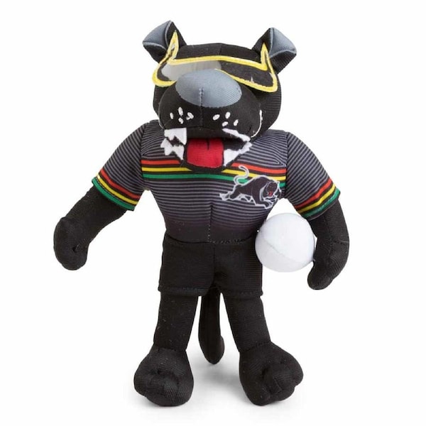 Penrith Panthers NRL Plush MASCOT Teddy Bear Sublimated Embroidered