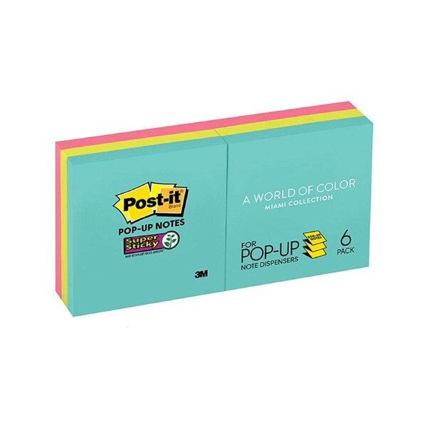 POST-IT P/U R330-6SSMIA 73X73 Pack of 6