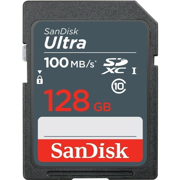 SanDisk 128GB SDHC Ultra Class 10 SD Card SDSDUNS-0128G