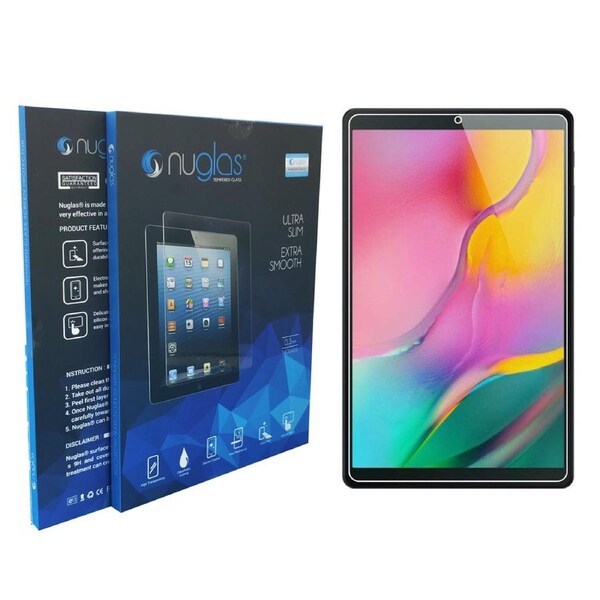 Nuglas Screen Protector Tempered Glass Protection Samsung Tab A 10.1(2019) Crystal Clear