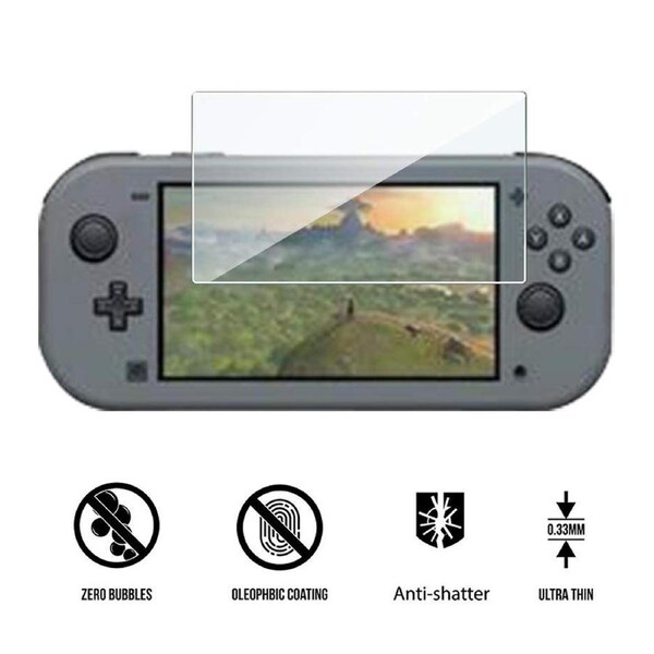Nuglas Screen Protector Tempered Glass Complete Protection Nintendo Switch Lite