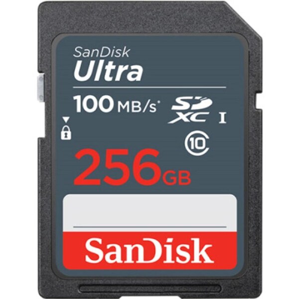 SanDisk 256GB SDHC Ultra Class 10 SD Card