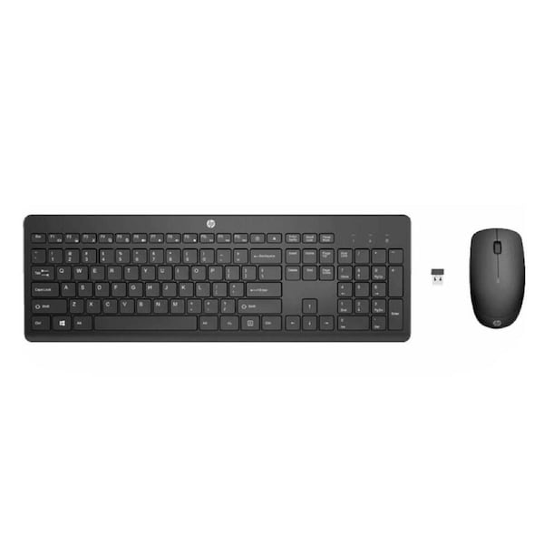 HP Wireless Mouse and Keyboard Combo 235 Comfortable and Long-lasting batteries