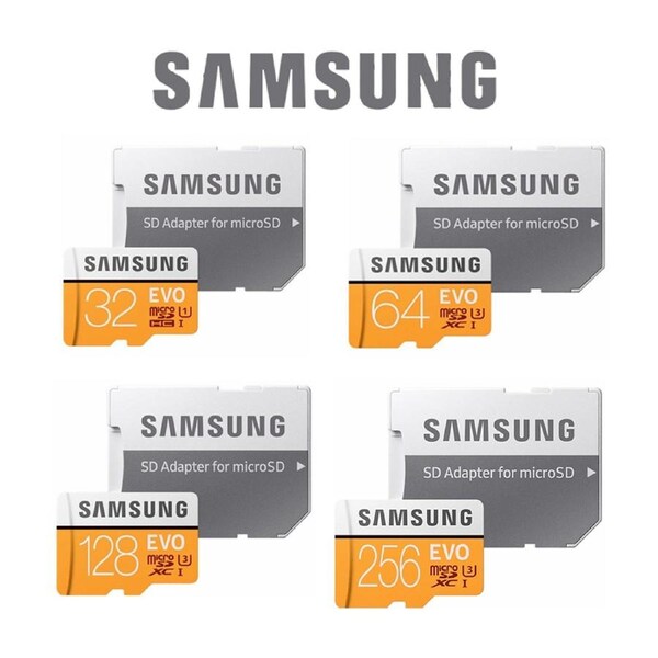 Samsung Evo 128GB Micro SD Card SDXC UHS-I 100MB/s Mobile Phone TF Memory Card 4K U3