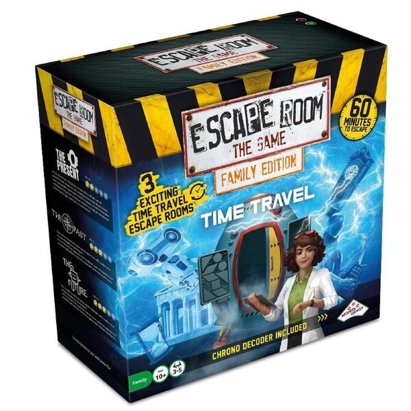 Escape Room the Game Family Time Travel Board Game