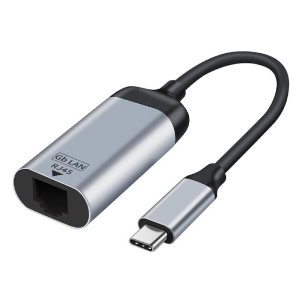 Astrotek 15cm USB-C to RJ45 Ethernet Male to Female Adapter 10/100/1000MHz Speed [AT-USBCRJ45-MF15]