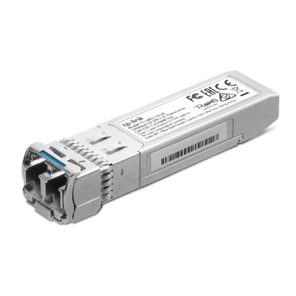 TP-LINK TL-SM5110-LR 10GBase-LR SFP+ LC Transceiver Hot-Pluggable, Supports Digital Diagnostic Monitoring, SFP+ MSA Compatible, 10KM