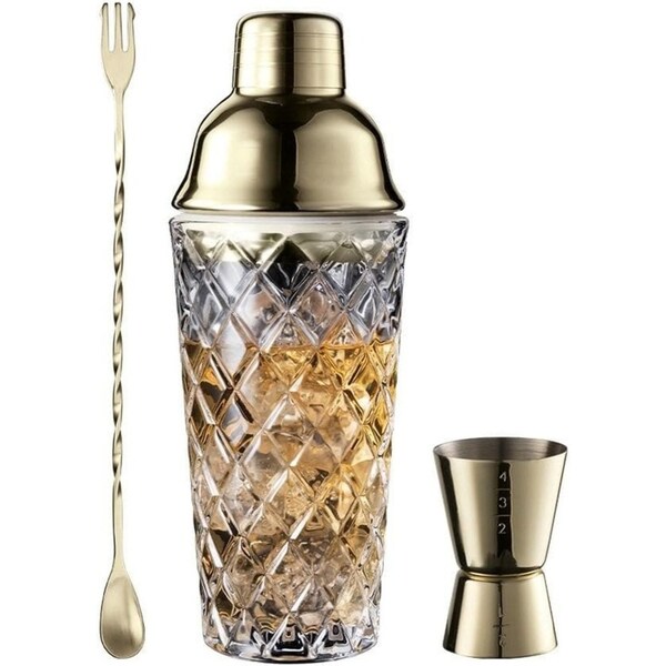 Cellar Premium Premium Luxe 3 Piece Cocktail Set Cellar