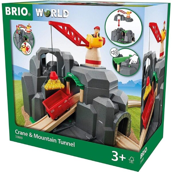 BRIO - Crane and Mountain Tunnel