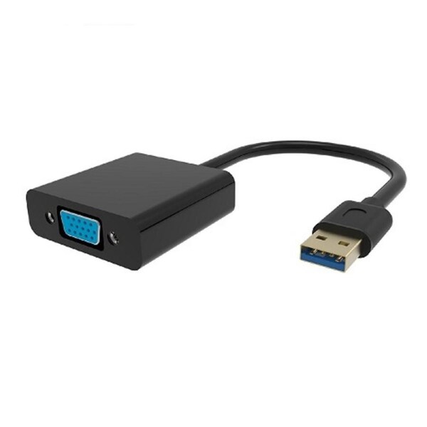 USB 3.0 Plug to VGA Socket Adapter Converter - PC/MAC