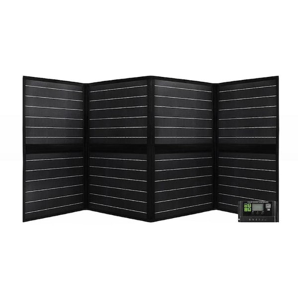 Solar Blanket 200W 12V Folding Mono Portable Battery Charge Generator Camp Mobi