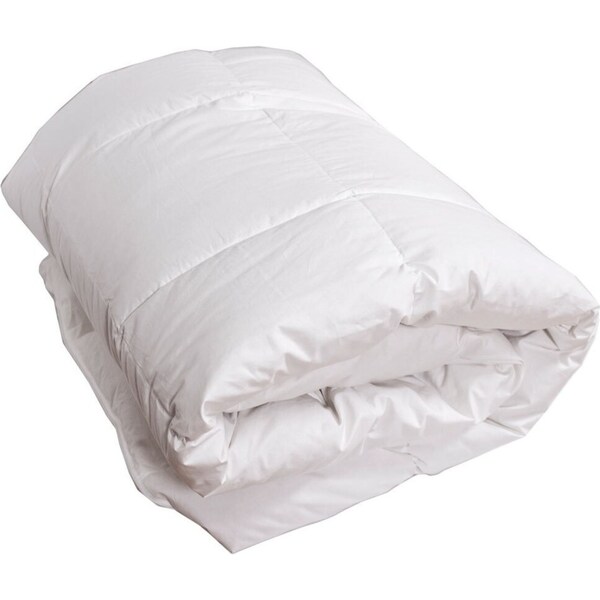 Sheraton Luxury Quilt King Bed Goose Feather Breathable Cotton Japara Cover WHT