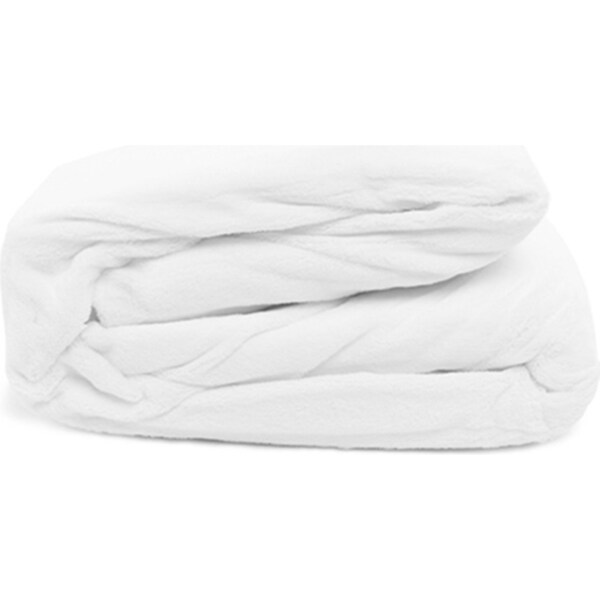 Sheraton Luxury Comfort Waterproof Fitted Mattress Protector for Double Bed WHT