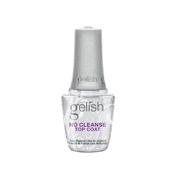 Harmony Gelish Soak Off Nail Gel Polish Top Coat No Cleanse 15ml