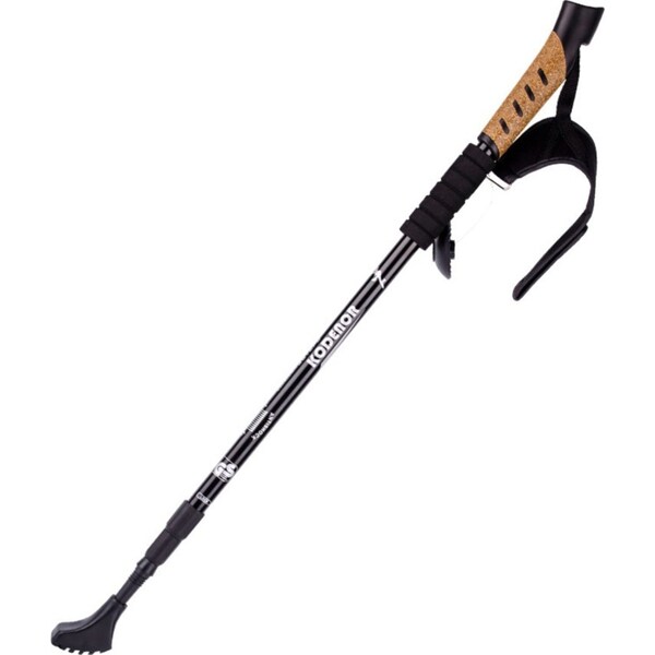 OSA Aluminium 135cm Walking Pole/Stick/Trekking/Hiking Lightweight/Adjustable BK