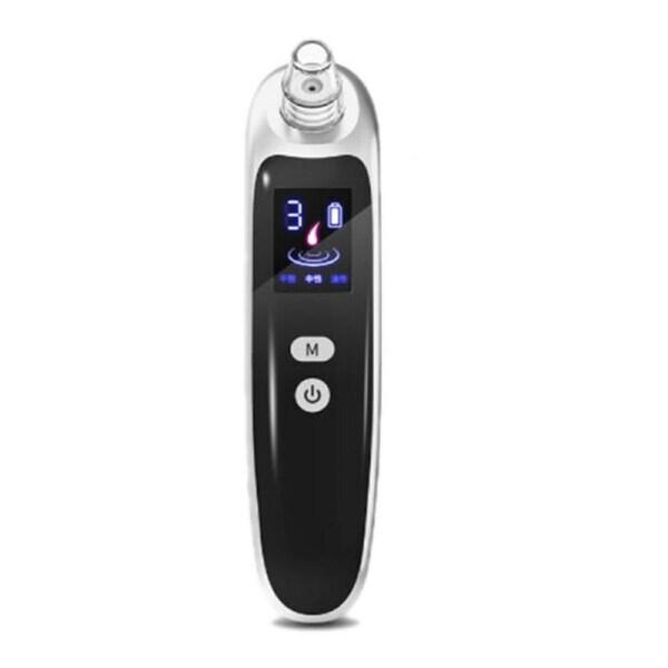Blackhead Remover Vacuum,Rechargeable Facial Cleansing Brush with LCD Screen