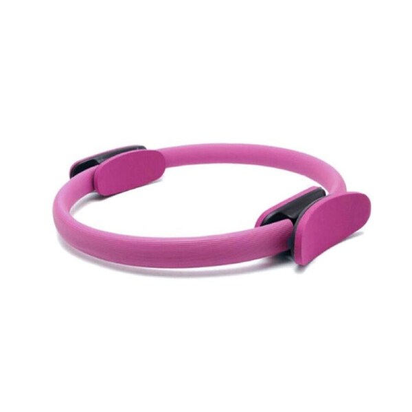 Pilates Ring - Superior Unbreakable Fitness Magic Circle for Toning Thighs, Abs and Legs- Pink