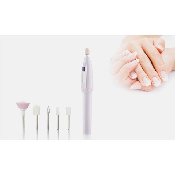 Professional Manicure Pedicure Kit, Electric Nail File Set