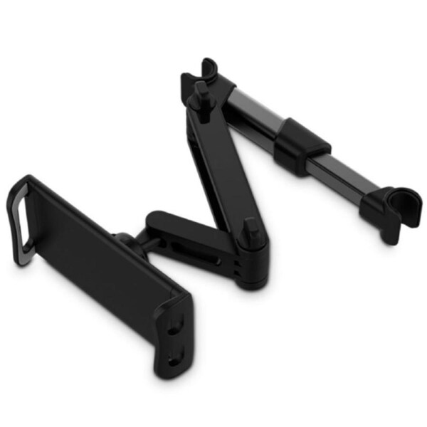 Car Tablet Holder, Headrest Tablet iPad Travel Holder Mount Seat Headrest Tablet Stand Cradle for Kids - Black