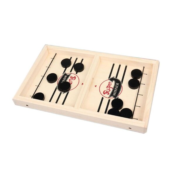 Fast Sling Puck Game Paced,Tinfence Table Desktop Battle- 1 pack