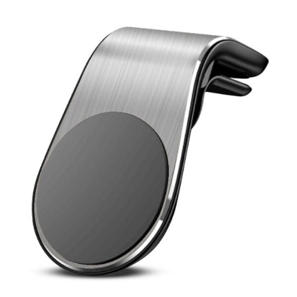 Magnetic Car Mount, Dashboard Magnetic Phone Holder for Car, for Cell Phones and Mini Tablets- Silver