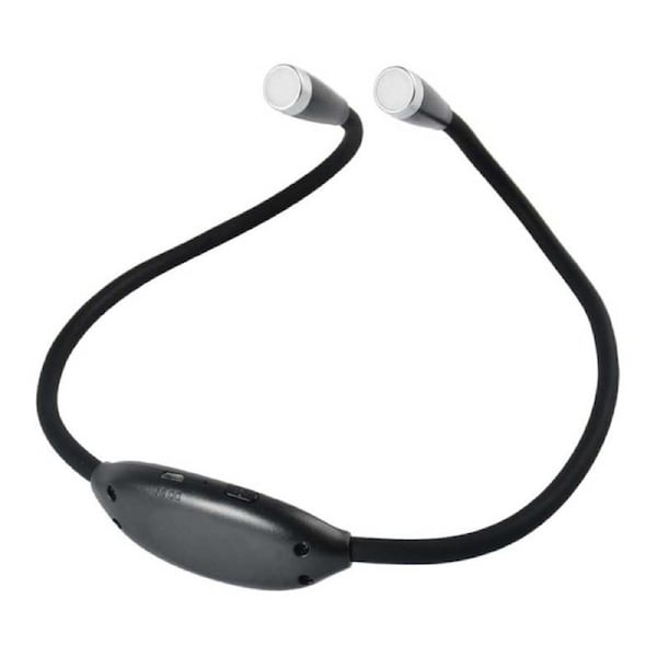 LED Neck Reading Light for Book in Bed - USB Rechargeable Hands-Free Hug Light, Adjustable Brightness Lamp for Travel