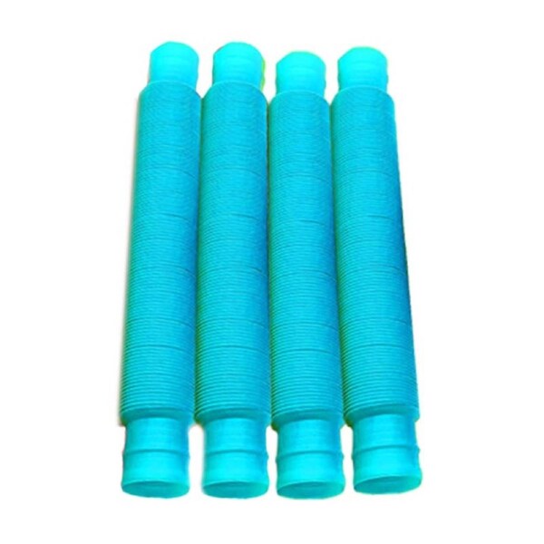 Set of 4 Pop Up Sensory Tubes - Blue