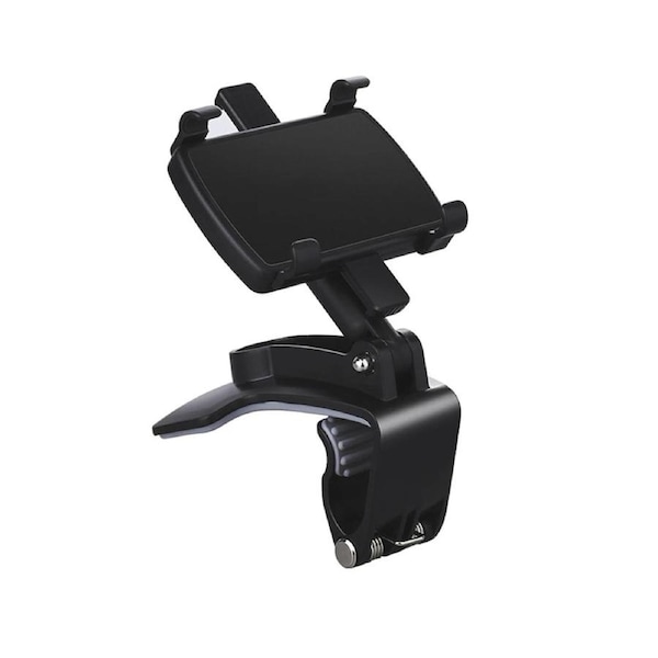ITEQ Car Mobile Phone Holder 360o Clip On Dashboard /Sun Visor/Rearview Mirror Stand