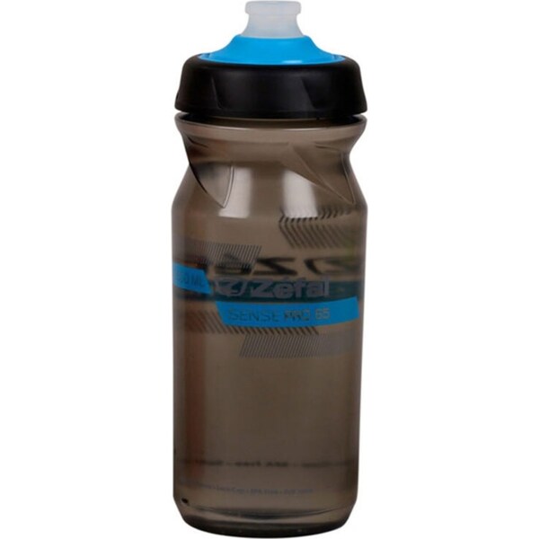 Zefal Sense Pro 65 Sports/Cycling 650ml Water Bottle Drink Container Smoked BLK
