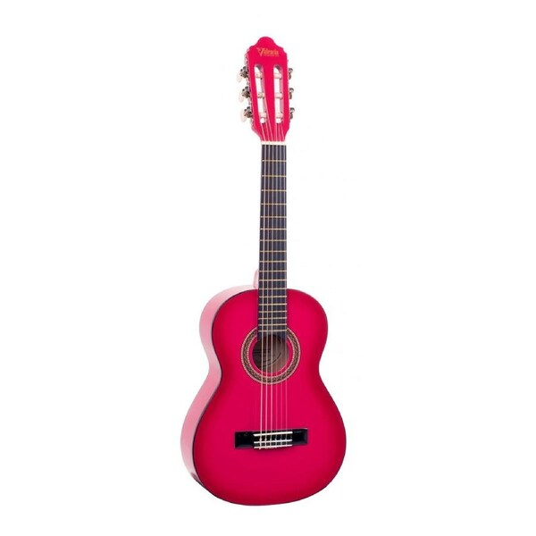 Valencia Series 100 1/4 Size Classical Guitar (Pink Sunburst)