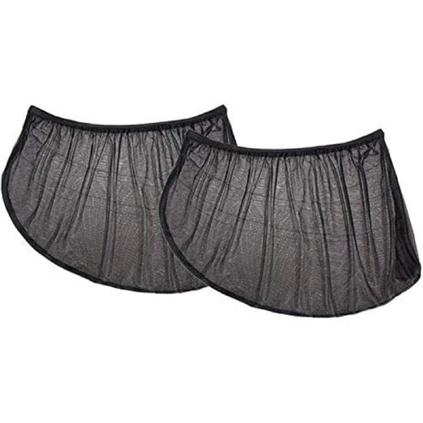 4PCS Window Mesh Sun Sock Shade Car Window Side Rear Seat Baby Kid UV Protect