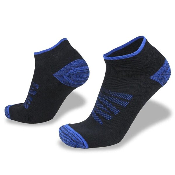 Wilderness Wear Unisex Mens S 3-8 Cool Plus Cushioned Runner Socks Shadow Low