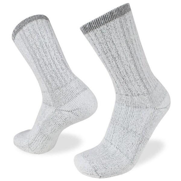 Wilderness Wear Unisex Mens S 3-8 Coolmax Outdoor Hiker/Hiking Socks 3/4 Grey