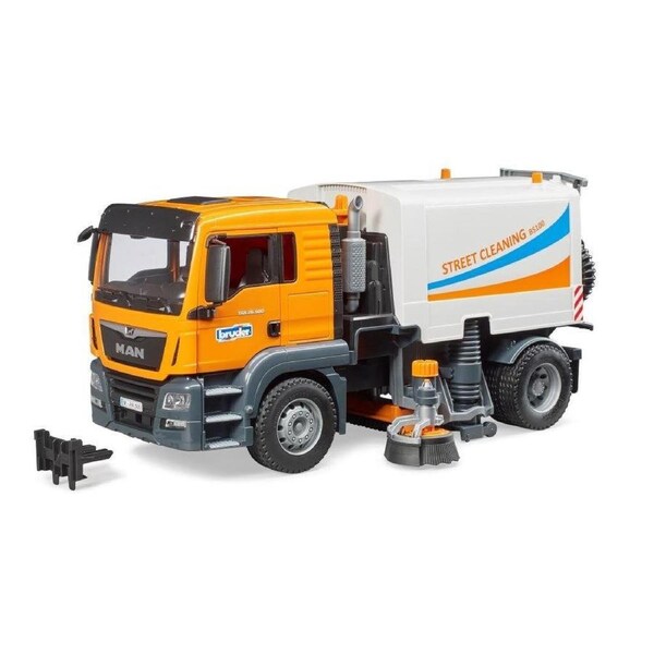 Bruder - Man Tgs Street Sweeper 1:16 Scale
