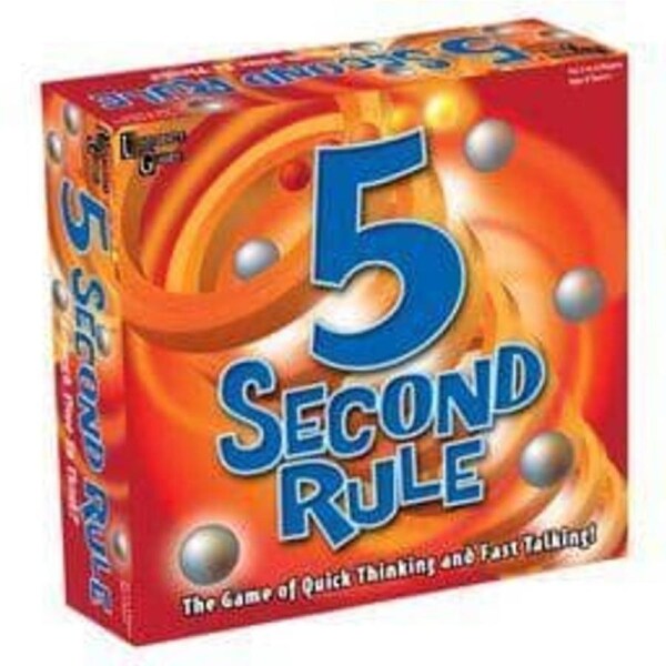5 Second Rule Board Game - Iniversity Games
