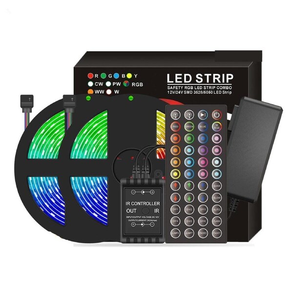 SMD 5050 RGB LED Strip Waterproof 10M 300LED DC 12V LED Light Strips Flexible Neon Tape