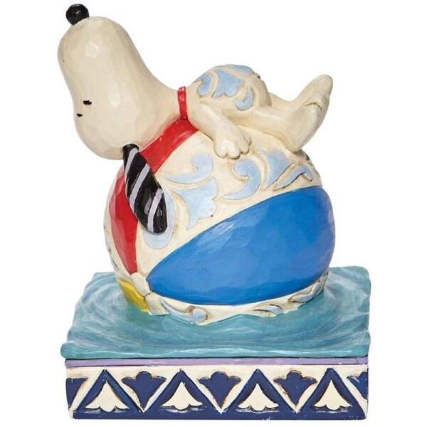 Peanuts by Jim Shore - Snoopy On a Ball Figurine12cm